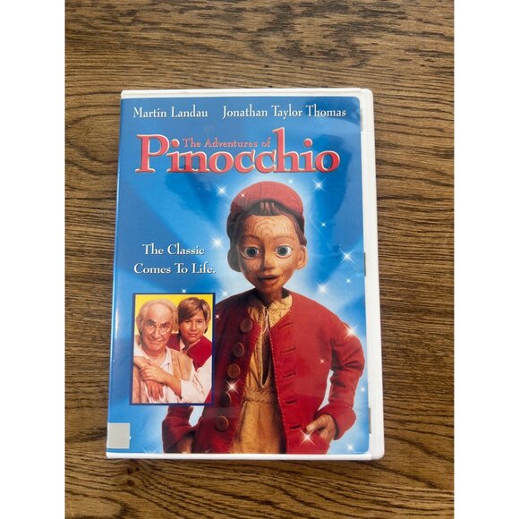 The Adventures Of Pinocchio 1996 DVD Family Jonathan Taylor Thomas Pre-Owned - Picture 1 of 4